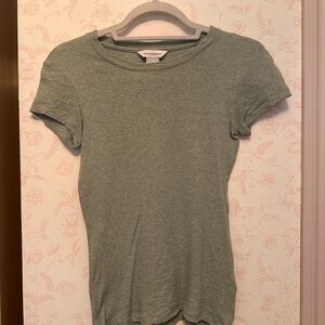 Club Monaco Green Short Sleeve Tee